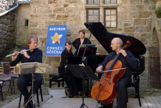 Concerts en Aveyron avec Jean François Simoine et Anne-Cecile Donadio